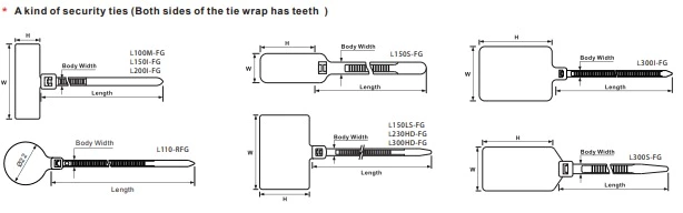 High Quality Marker cable tie