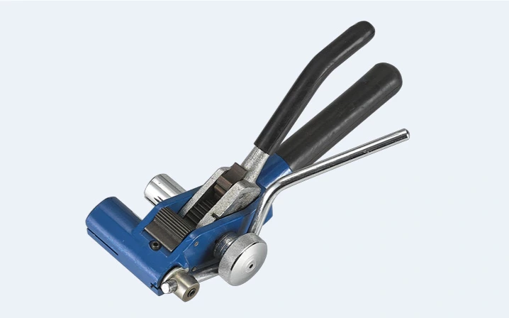 Stainless steel banding fasten and cutting tool