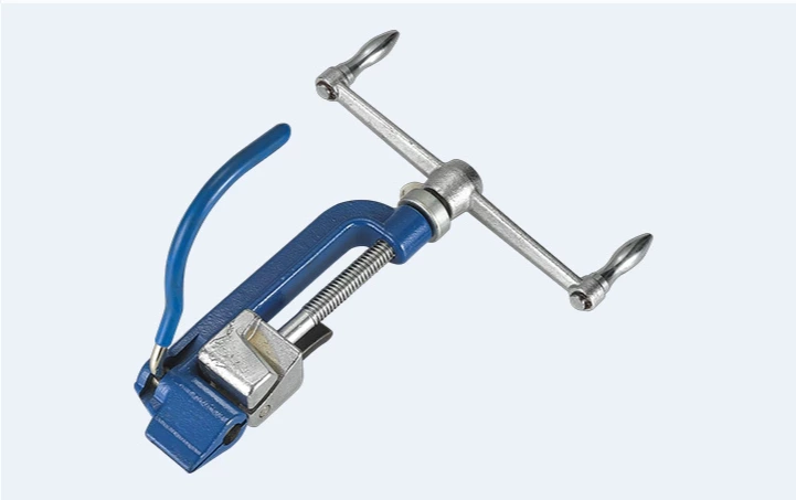 Stainless steel banding fasten and cutting tool