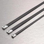 PVC Coated Ball-lock Stainless Steel Cable Tie