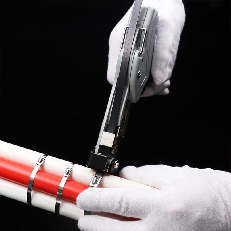 Plastic Colated Ball-lock Stainless Steel Cable Tie