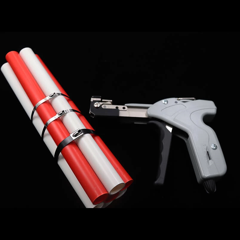 Plastic Colated Ball-lock Stainless Steel Cable Tie