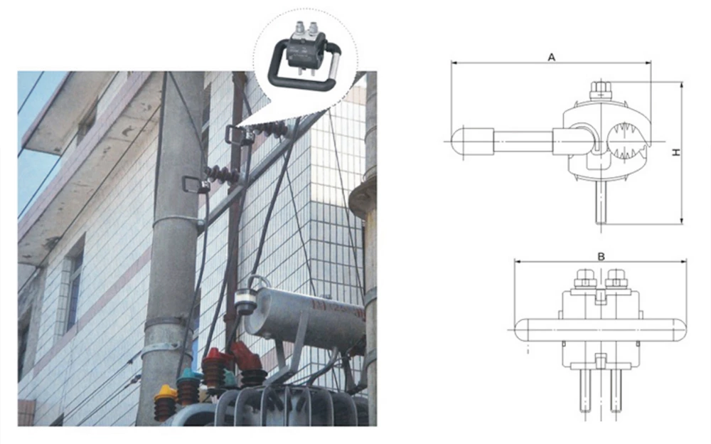 10kv Distribution Line Grounding Connectors