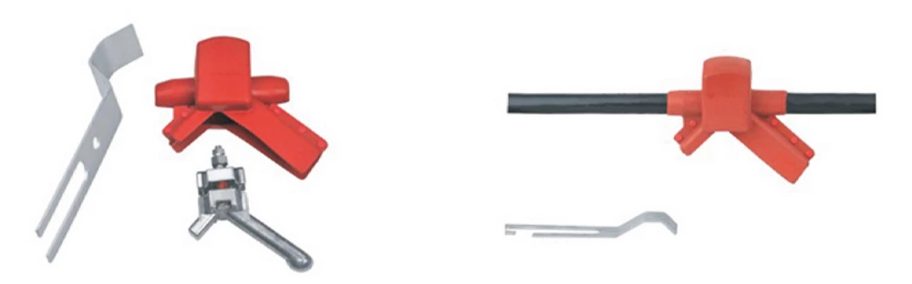 Anti-lightning (anti-flash) Piercing Grounding Connectors