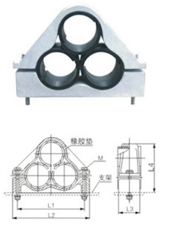 High Voltage Cable Cleat